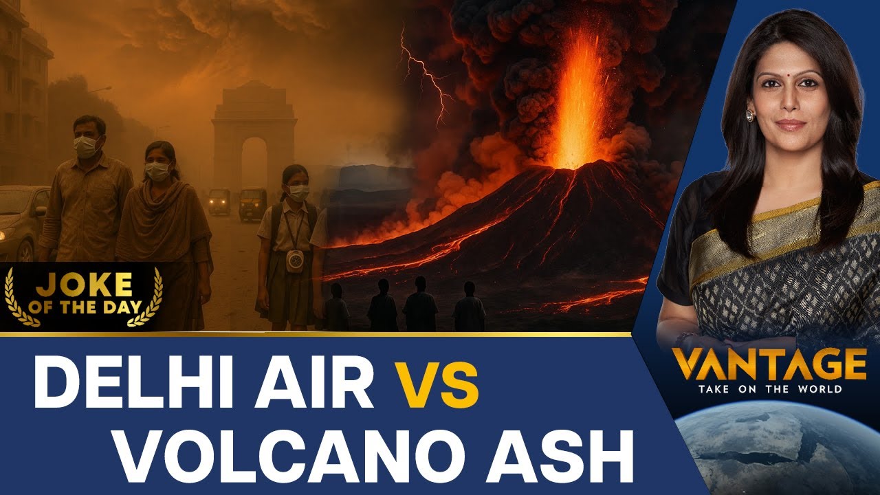 Volcano Ash? Nothing Scares Pollution-hit Delhiites | Vantage With Palki Sharma