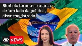 Motta e Amanda comentam que juíza quer proibir bandeira do Brasil em propaganda eleitoral