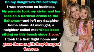 My Parents Left My 7-Year-Old Daughter Home Alone on Her Birthday —So I Made Them Regret It