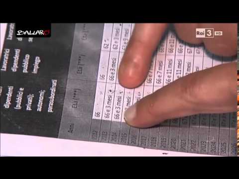 Prof. Gennaro Olivieri a Ballarò - pensioni anticipate