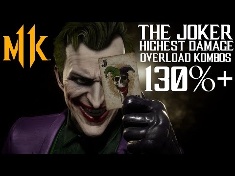 Mk11 Joker Most Insane Damage Overload Combos (@SonicFox5000 Tribute)