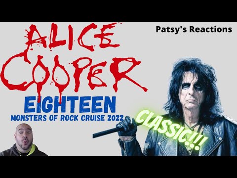 Reacting to ALICE COOPER - EIGHTEEN #alicecooper #18 #monstersofrock