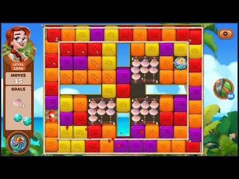 Lost Island Blast Adventure Level 1806 - NO BOOSTERS 🏝️ | SKILLGAMING ✔️