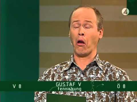 Robert Gustafsson som Gustaf V