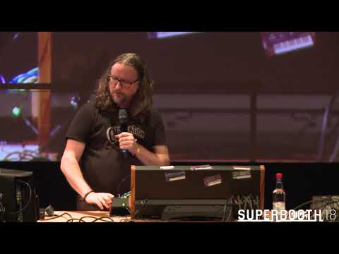 Urs Heckmann presents his new module Civilization from U-He @SUPERBOOTH18