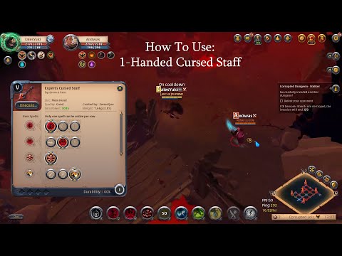 Old Meta is BACK!! How To Use 1H Cursed Staff Build - Albion Online Corrupt Dungeon 2023