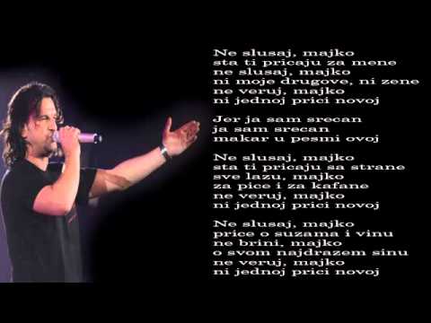 Aca Lukas - Ne slusaj majko - (Audio 1995)