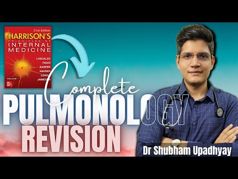 🔥COMPLETE PULMONOLOGY REVISION🔥IN 3 HOURS🤯HARRISON