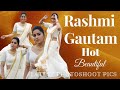 Rashmi Gautam Hot Looking In White Saree Rashmi Beautiful Pics GG GLEE