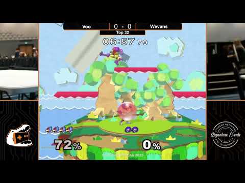 Wevans (Samus) vs Voo (Falco) - Melee Top 32 - GatorLAN Spring 2023