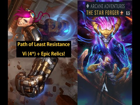 Commenter Build - 4* Vi vs Aurelion Sol - The Star Forger (6.5) - Arcane Adventures