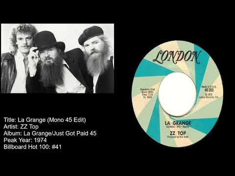 ZZ Top-La Grange (Mono 45 Edit)