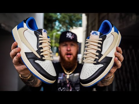 WHY ARE THE TRAVIS SCOTT FRAGMENT JORDAN 1 LOW SNEAKERS SO EXPENSIVE?! (Are They Worth It?)