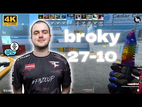 broky (27-10) SoloQ VOICE COMMS (nuke) | FACEIT avg 3200 Elo | July 2, 2025 | CS2 POV/DEMO