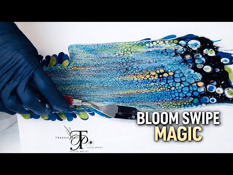 Gorgeous Bloom Swipe + Fluid Art Retreat Info #bloom #fluidart 
