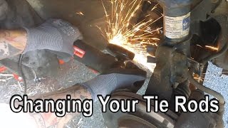 How to Change the tie rods on a 1998 Ford Escort Wagon Punk Rock Style