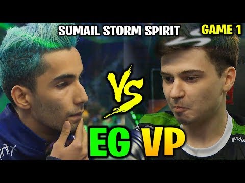 EG vs VP TI8 - SUMAIL SIGNATURE HERO STORM SPIRIT - THE INTERNATIONAL 2018 - Game 1