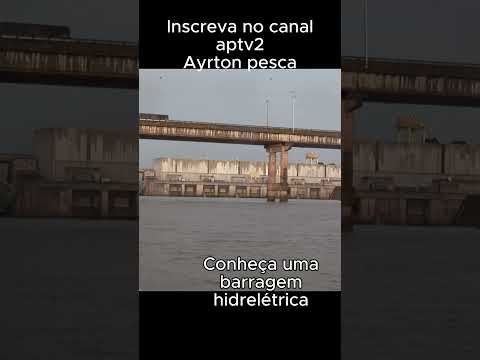 Como é uma hidrelétrica? Ayrton pesca IAT antigo IAP vistoriou essa barragem. #pesca #peixes #sorts