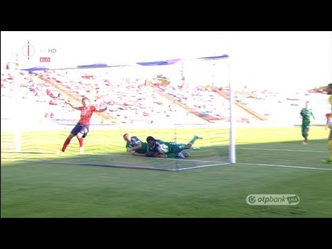 Wolfe öngólja a Videoton FC - Győri ETO FC mérkőzésen