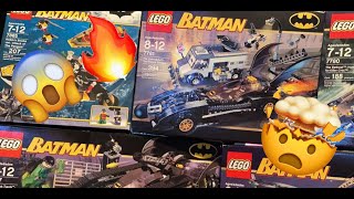 YouTube thumbnail: Unboxing RARE 2006 LEGO Batman Sets!!