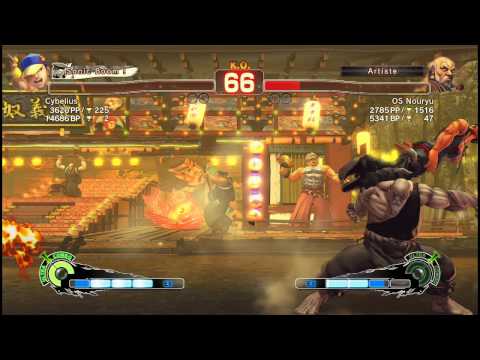 Cybelius (Yun) vs OS Nouryu (Gouken) USF4 Ranking