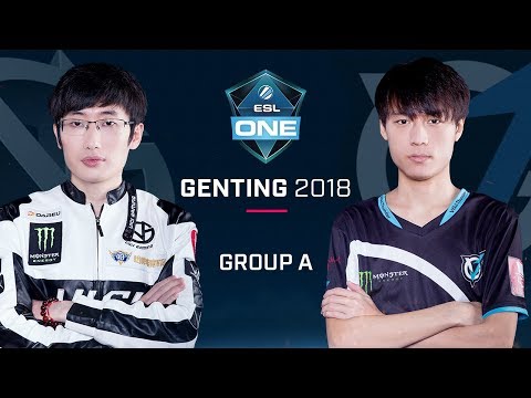Dota 2 - Vici Gaming vs VGJ.Thunder - Group A Opening Game - ESL One Genting 2018