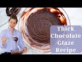 THICK CHOCOLATE GLAZE RECIPE A Delicious Chocolate Fudge Glaze For Cakes And Other Desserts