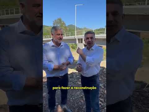 Aqui em Canudos do Vale, garantimos R$ 3 milhões para a construção da nova ponte central! #Shorts