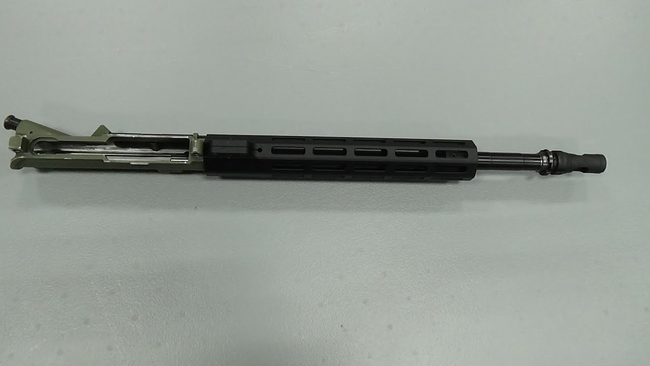 Assemble Upper Receiver -  Pin & weld muzzle device