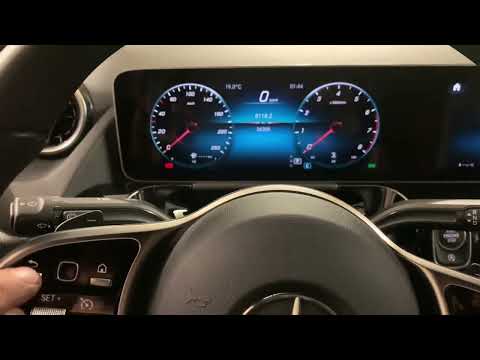 Mercedes B-Klasse w247 Serviceanzeige zurücksetzen reset Anleitung