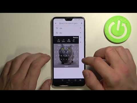 How to Fix Floating Keyboard on HUAWEI P20 Pro – Attach Keyboard to the Bottom of the Screen