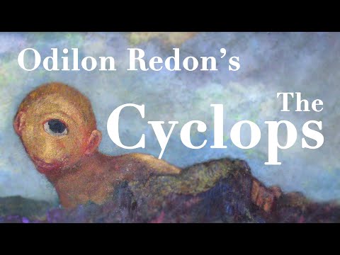 Odilon Redon Strangest Painting: The Cyclops