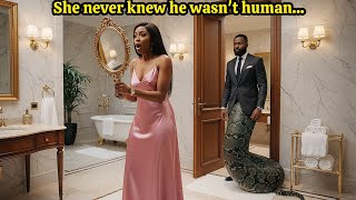 She Never Knew Her Billionaire Husband Wasn't Human, Till The Mirror Revealed Him... #tales 