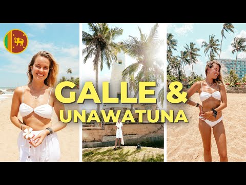 SRI LANKA TRAVEL - Must visit places in Galle & Unawatuna