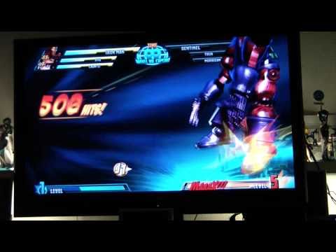 kensh vs Marvel Vs Capcom 3 round3 532 hits combo!!!