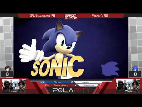 CFL Smackdown 178 WiiU - Caskan (Fox) vs Wrath (Sonic) - Winners R2