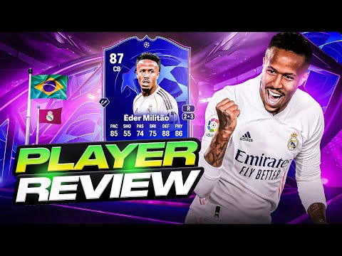 87 UEFA Champions League Prime Time Éder Militão Spielerbewertung – EA FC 26 Ultimate Team