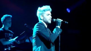 HD - Adam Lambert - Another Lonely Night (live) @ Gasometer, Vienna 2016 Austria