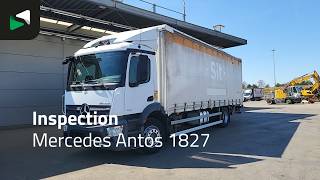 Camion rideaux coulissants Mercedes-Benz Antos 1827 4X2 18tonner Curtainsider 2000kg Ladebordwand Automat à vendre - Image 4 | Autoline CG Camion rideaux coulissants Mercedes-Benz Antos 1827 4X2 18tonner Curtainsider 2000kg Ladebordwand Automat | Image 4 - Autoline