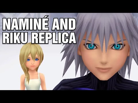 Every Namine and Riku Replica Cutscene