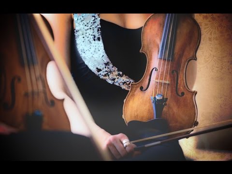 String Quartet London In Action: Titanium all-female wedding string quartet.