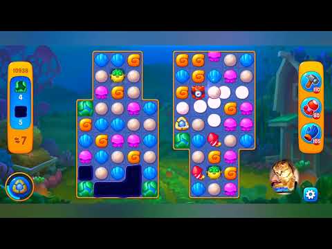 фишдом 2022  #  10938 уровень - прохождение без бустеров # Fishdom,   10938  level - no Boosters.