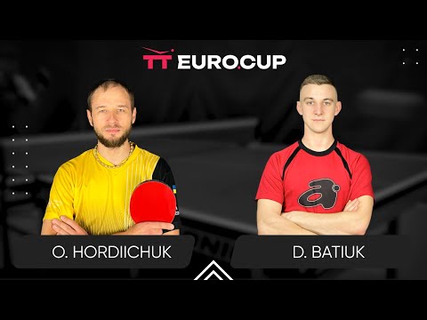 17:35 Oleksandr Hordiichuk - Dmytro Batiuk 28.08.2024 TT Euro.Cup Ukraine Master. TABLE 3
