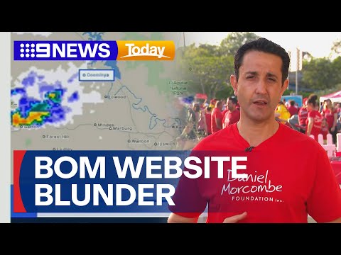Queensland Premier speaks on BOM website blunders | 9 News Australia