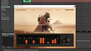 Video thumbnail for Sandstorm - Demo Track Example by Sampleson