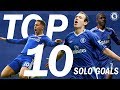 TOP 10: Solo Strikes For Chelsea | Chelsea Tops