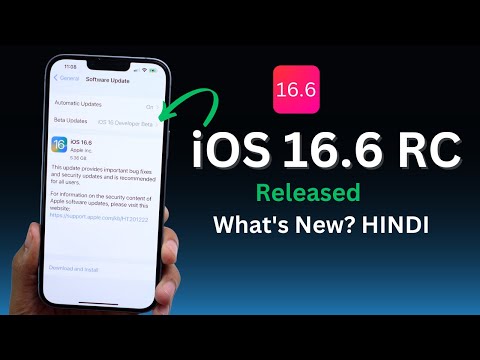 iOS 16.6 RC Released - What's New? Hindi