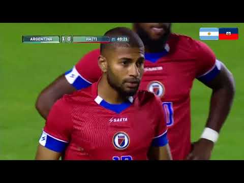 Miki Cantve in ARGENTIVA vs HAITI 