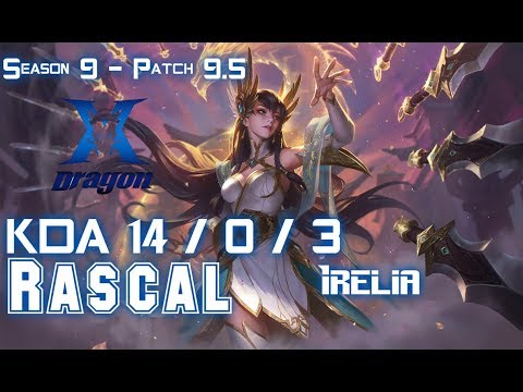 KZ Rascal IRELIA vs YORICK Top - Patch 9.5 KR Ranked