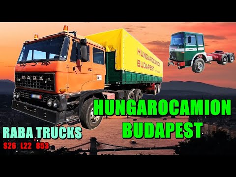 RABA S26 | L22 | 853 | HUNGAROCAMION BUDAPEST | OLD SCHOOL TRUCKS